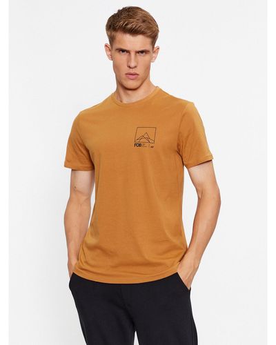 4F T-Shirt Aw23Ttshm0894 Regular Fit - Orange