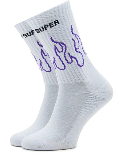 Vision Of Super Hohe -Socken Vsa00168Cz Weiß - Blau