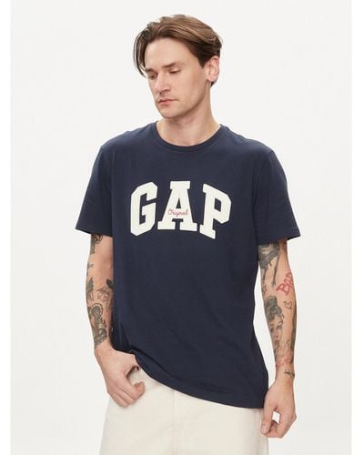 Gap T-Shirt 471777-09 Regular Fit - Blau