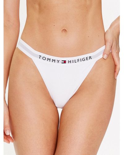 Tommy Hilfiger Bikini-Unterteil Uw0Uw04135 Weiß