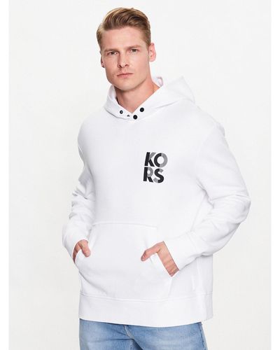Michael Kors Sweatshirt Cs351G75Mf Weiß Regular Fit