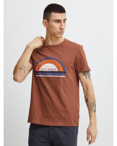 Blend T-Shirt 20715022 Regular Fit - Rot