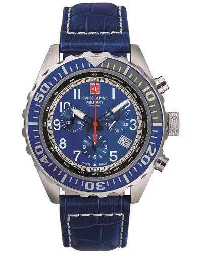 Swiss Alpine Military Uhr 7076.9535 - Blau