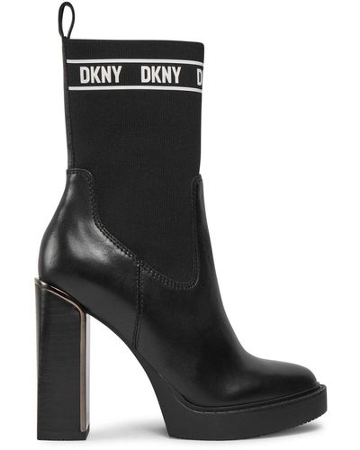 DKNY Stiefeletten vilma k3321692 black/white 5 - Schwarz