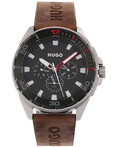 HUGO Uhr Fresh 1530285 - Mettallic