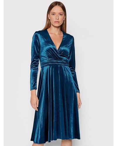 Nissa Kleid Für Den Alltag Rs12632 Regular Fit - Blau