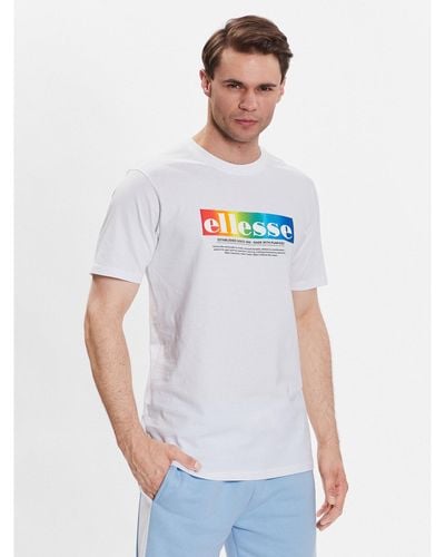 Ellesse T-Shirt Allegrio Shr17634 Weiß Regular Fit