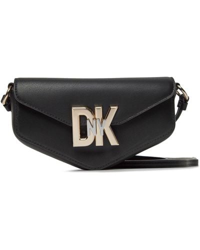 DKNY Handtasche Downtown D Crossbody R33Eky87 - Schwarz