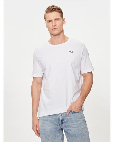 Fila 2Er-Set T-Shirts Fam0083 Weiß Regular Fit