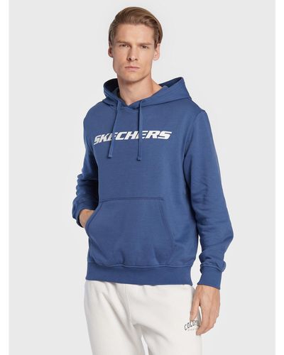 Skechers Sweatshirt Heritage Ii Mhd12 Regular Fit - Blau