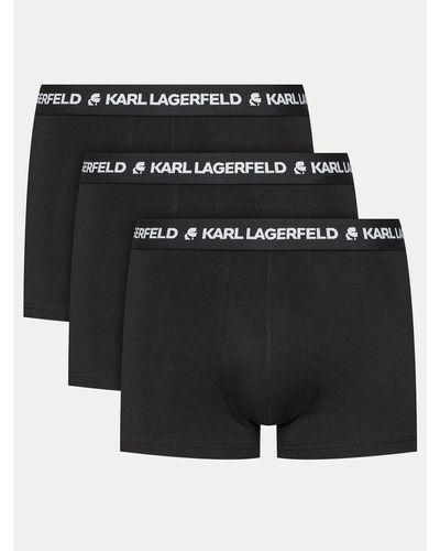 Karl Lagerfeld 3Er-Set Boxershorts 240M2110 - Schwarz