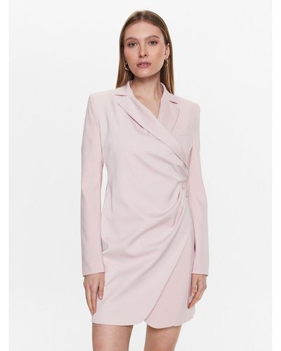 Pinko Kleid Für Den Alltag 100035 A0Gi Regular Fit - Pink