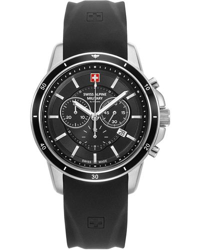 Swiss Alpine Military Uhr Douglas 7089.9837 - Schwarz