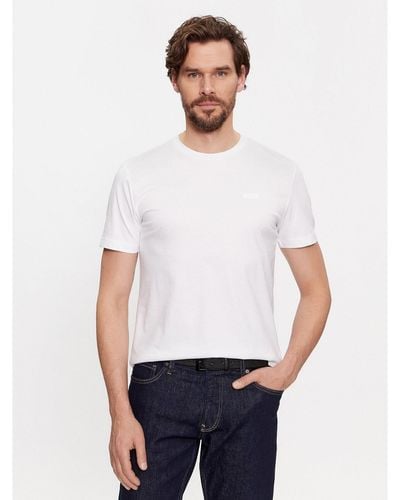 Calvin Klein T-Shirt Smooth Cotton T-Shirt K10K112229 Weiß Regular Fit