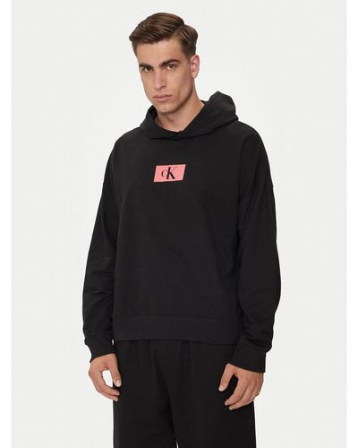 Calvin Klein Sweatshirt 000Nm2416E Regular Fit - Schwarz