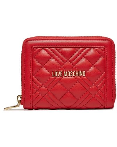 Love Moschino Große Damen Geldbörse Jc5710Pp0Ila0500 - Rot