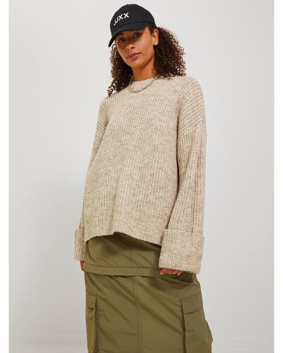 JJXX Pullover 12245453 Relaxed Fit - Natur