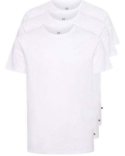Matíníque 3Er-Set T-Shirts Jermane 30206507 Weiß Regular Fit
