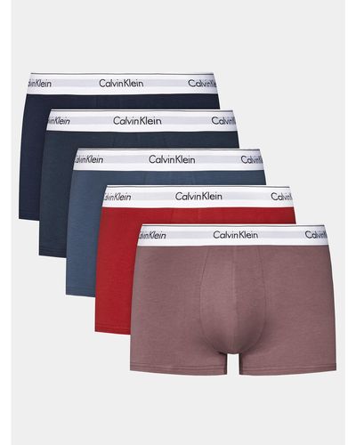 Calvin Klein 5Er-Set Boxershorts 000Nb3774A - Rot
