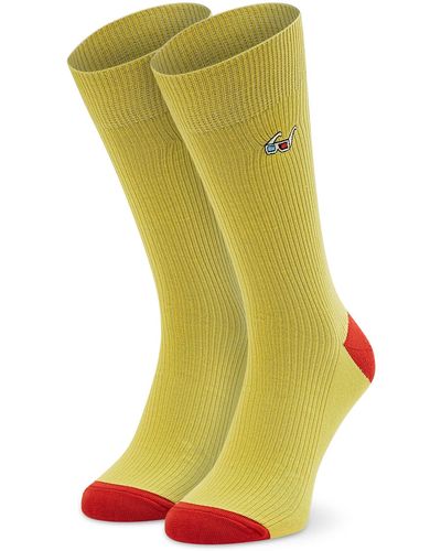 Happy Socks Hohe -Socken Regla01-2000 - Grün