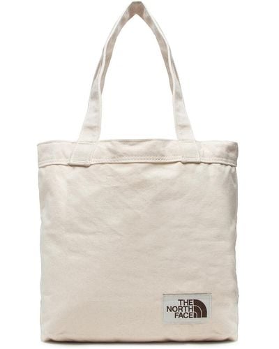 The North Face Handtasche cotton tote nf0a3vwqr17 weim rnrbnlglgpt - Weiß