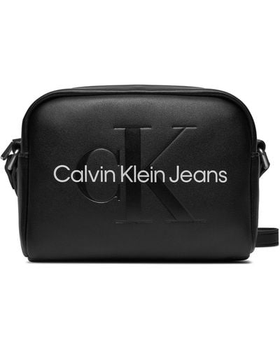 Calvin Klein Handtasche Sculpted Camera Bag18 Mono K60K612220 - Schwarz
