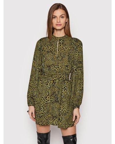 Vero Moda Kleid Für Den Alltag Macy 10258112 Grün Regular Fit