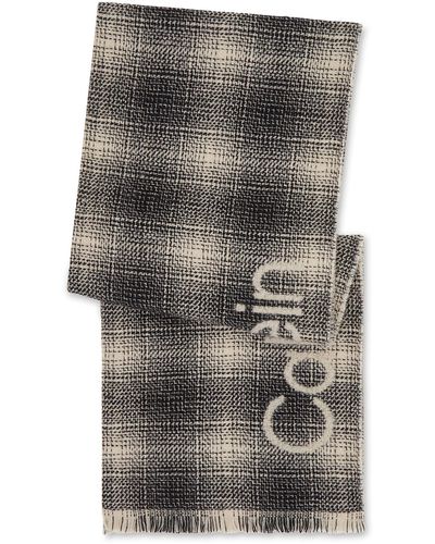 Calvin Klein Schal Check Scarf K50K510989 - Grau
