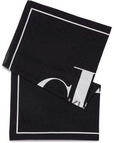 Calvin Klein Tuch Overprint Bandana K60K610915 - Schwarz