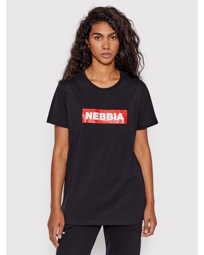 Nebbia T-Shirt 592 Regular Fit - Schwarz