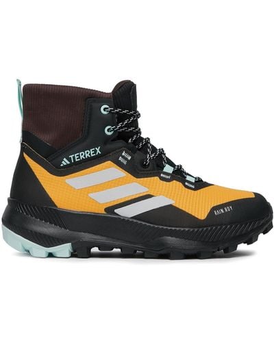 adidas Trekkingschuhe Terrex Wmn Mid Rain.Rdy Hiking Shoes If4930 - Blau