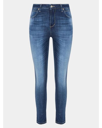 Please Jeans P0Sayr7W6F Skinny Fit - Blau