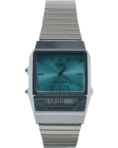 G-Shock Uhr Vintage Maxi Aq-800Ec-2Aef - Blau