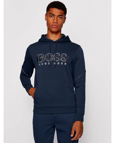 BOSS Sweatshirt Soody Tr 50436224 Regular Fit - Blau