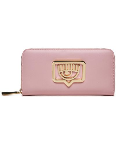 Chiara Ferragni Große Damen Geldbörse 76Sb5Pb1 - Pink