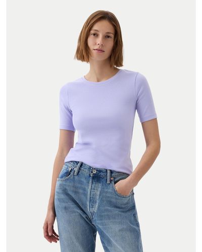 Gap T-Shirt 540635-11 Slim Fit - Blau