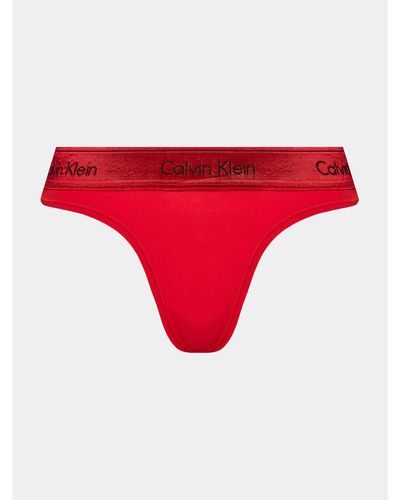 Calvin Klein Brazilian Damenslip 000Qf7452E - Rot