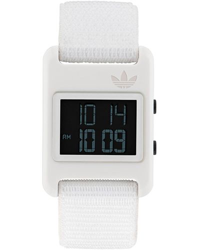 adidas Originals Uhr Retro Pop Digital Watch Aost23064 Weiß