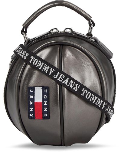Tommy Hilfiger Handtasche Tjw Heritage B. Ball Bag Metal Aw0Aw15434 - Schwarz