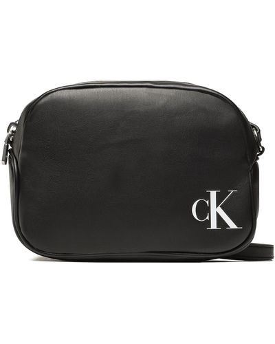 Calvin Klein Handtasche Sleek Camera Bag20 Solid K60K610089 - Schwarz