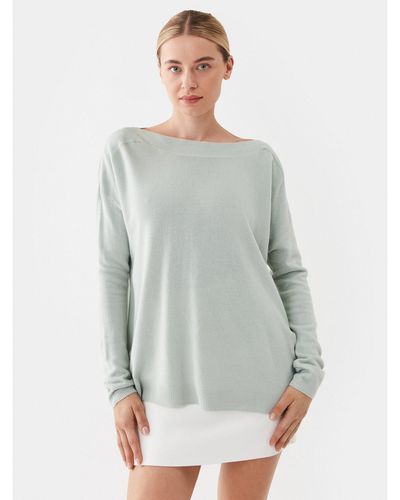 ONLY Pullover 15280492 Grün Loose Fit - Grau