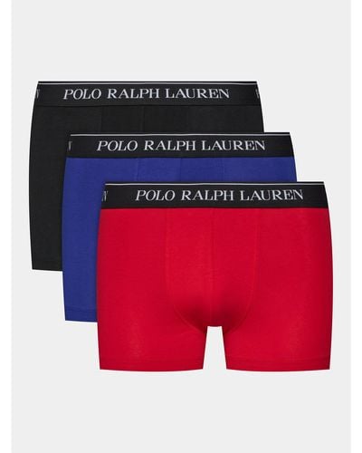 Polo Ralph Lauren 3Er-Set Boxershorts 714830299119 - Rot