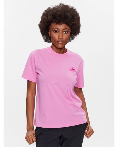 Marmot Technisches T-Shirt Peaks Tee Ss M14415 Regular Fit - Pink