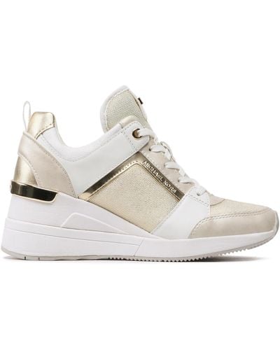 MICHAEL Michael Kors Sneakers georgie 43s3gefs3d pl gld multi - Weiß