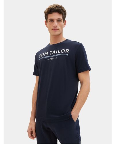 Tom Tailor T-Shirt 1040988 Regular Fit - Blau