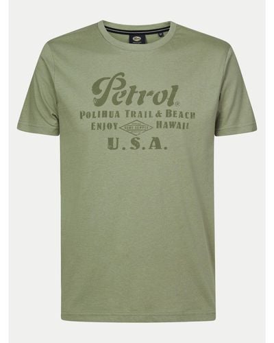 Petrol Industries T-Shirt M-1040-Tsr600 Grün Regular Fit