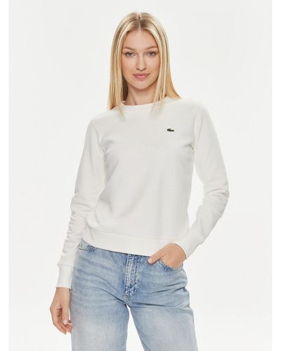 Lacoste Sweatshirt Sf9202 Weiß Regular Fit