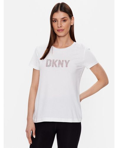 DKNY T-Shirt P9Bh9Ahq Weiß Regular Fit