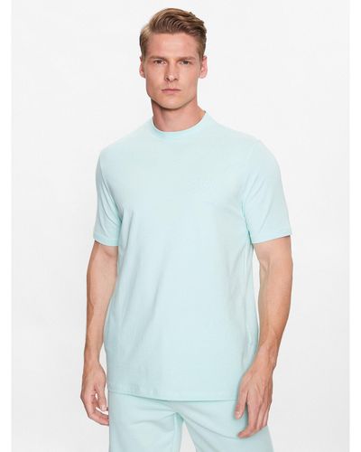 Karl Lagerfeld T-Shirt 755024 532221 Grün Regular Fit - Blau