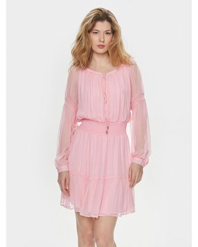 Liu Jo Kleid Für Den Alltag Ma4112 T3473 Regular Fit - Pink